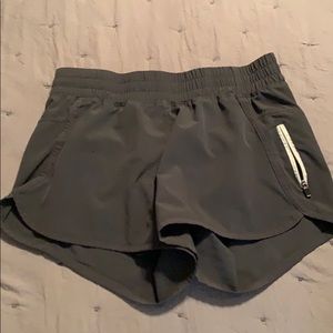ZYIA Active Gray Track Shorts